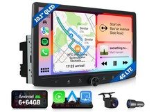 Eonon UX6SK2 Plus 10,1"QLED Doppel DIN Autoradio GPS Navi CarPlay Android13 6+64