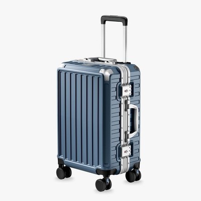 Luggex Carry On Luggage with Aluminum Frame, Polycarbonate Zipperless Luggage...