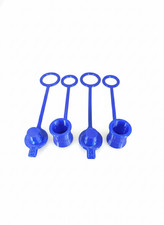 4pc Pioneer 8010 Style ISO 5675 Hydraulic Coupler Quick Connect Dust Plugs Caps