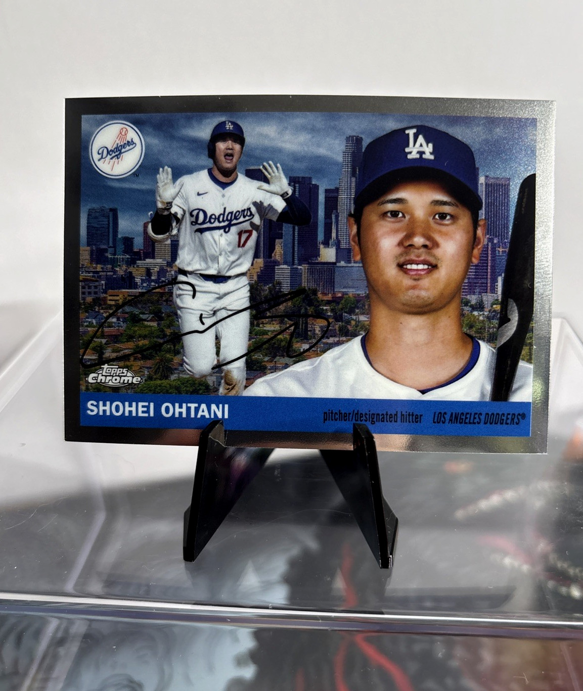 Shohei Ohtani #55CV-37 Baseball Cards 2025 Topps Chrome Platinum 1955 City Variation trading card — raw and PSA graded price guide