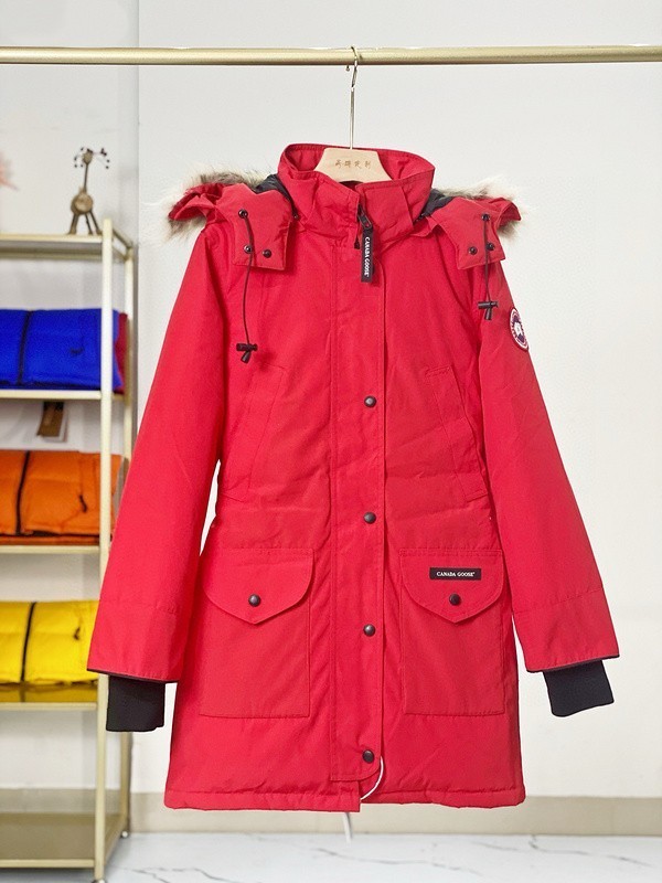 SALE! Canada Goose Trillium Women's Red Winter Parka Jacket, Size S-XL
