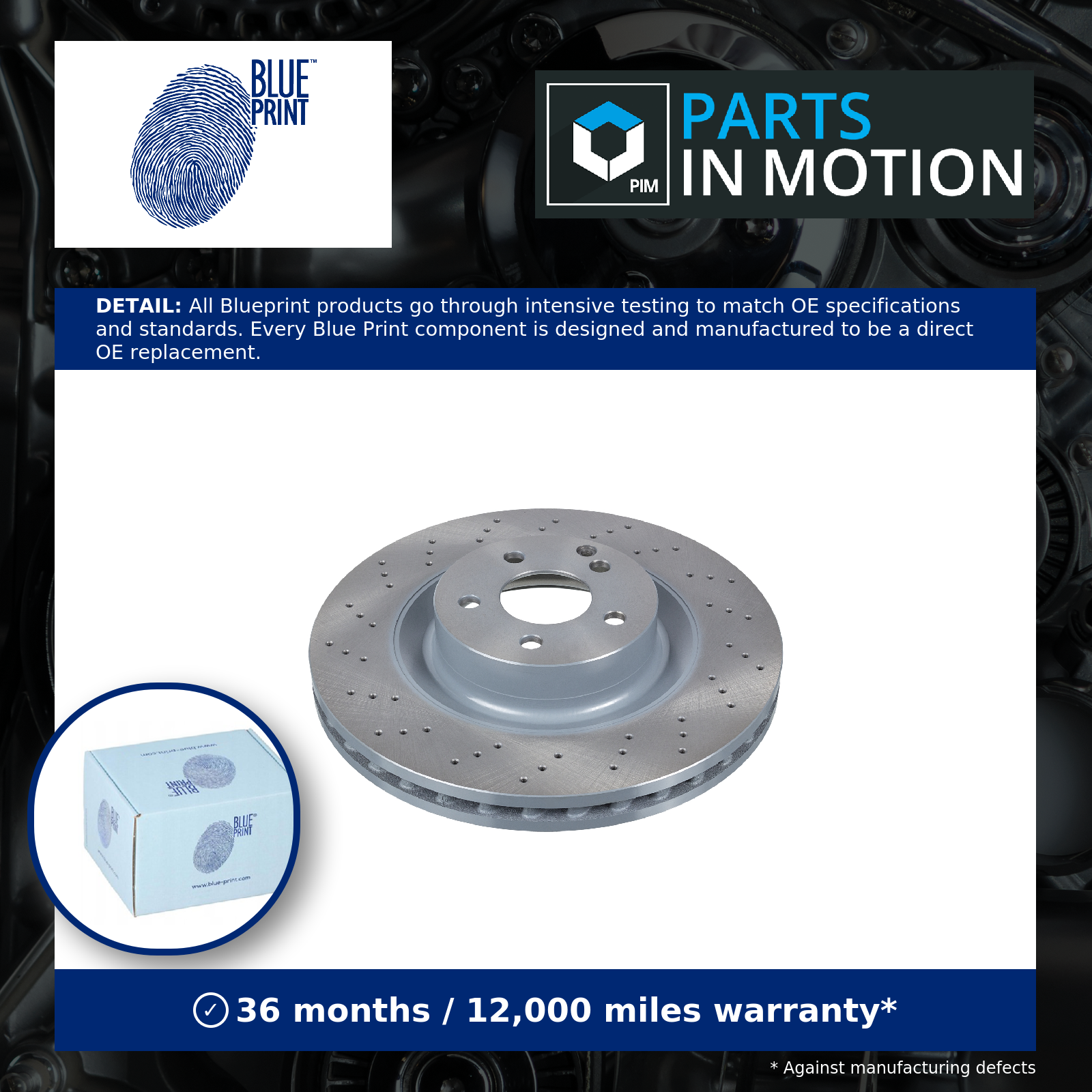 Brake Disc Single Vented fits MERCEDES S420 W221 4.0D Front 06 to 09 350mm New - Image 8
