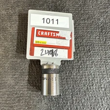 $17 Universal Spline Socket Sears Craftsman 3/8” Drive 11mm 2498 Metric 12PT Nos