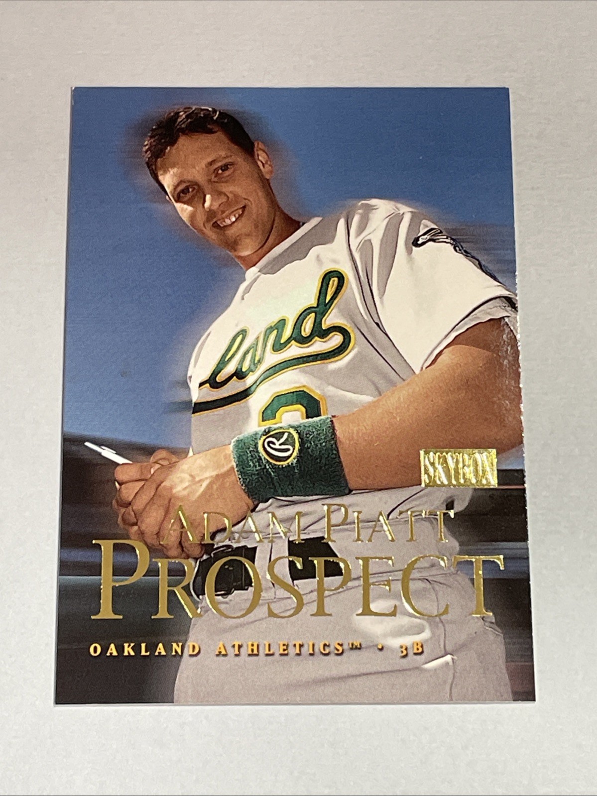 Adam Piatt RC 2000 Skybox Prospect A’s #232  *D849*