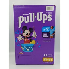 Huggies Pull-Ups Boys Training Pants 4T-5T 82 Count Mickey Mouse 38-50 lbs