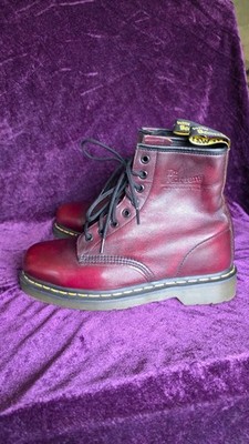 Men's/women's ankle boots ''Dr. Martens'' size 40 Bordeau leather