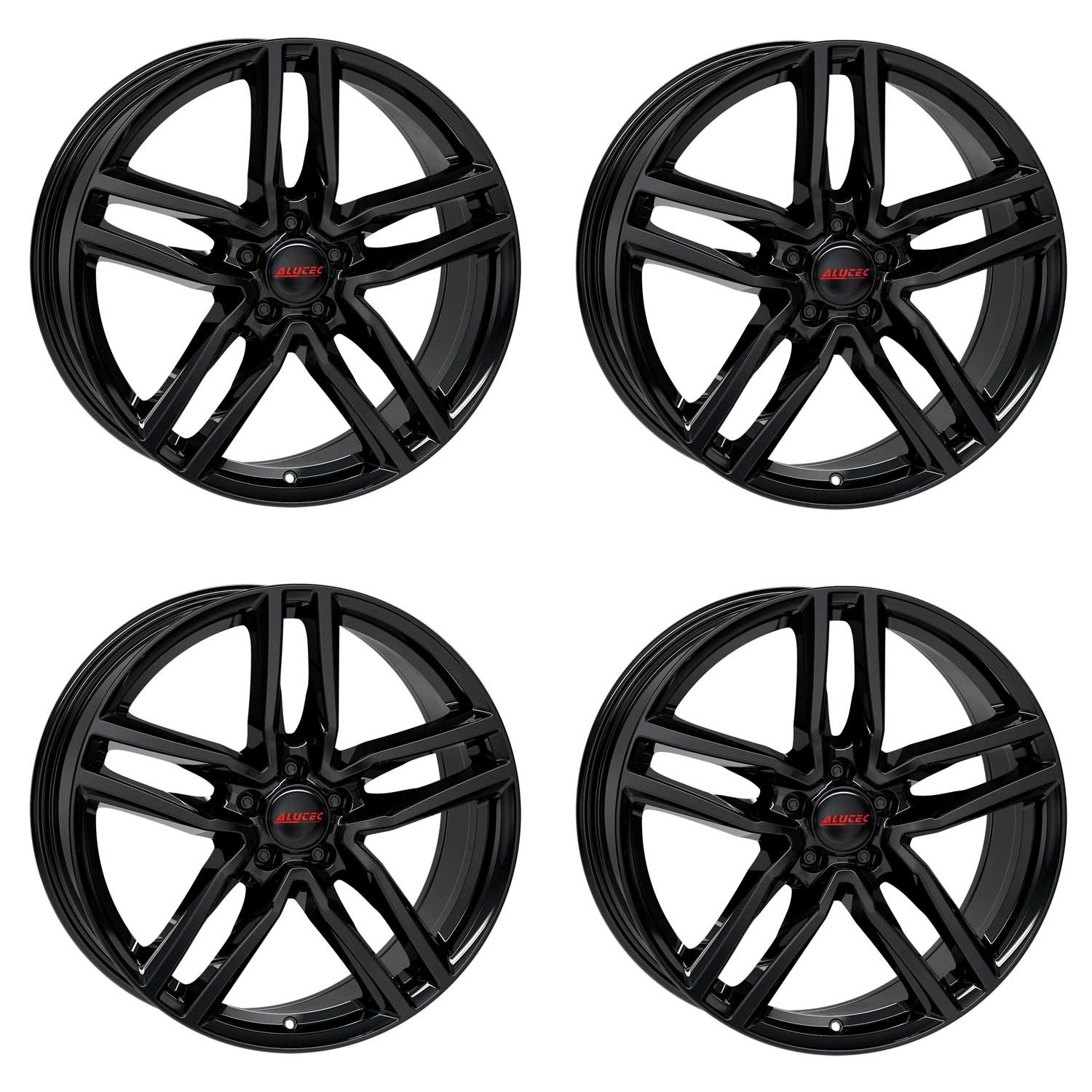 4 Alutec Ikenu wheels 6.5Jx17 ET20 4x108 SW for OPEL Cosa Crossland Mokka