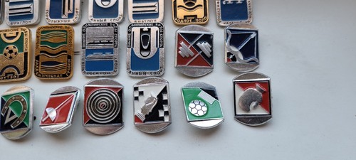 Sport Set of 23 USSR Soviet russian badges pins - Picture 5 of 10