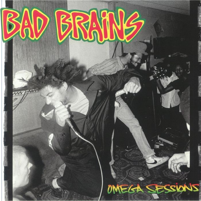 BAD BRAINS - Omega Sessions (remastered) - 1-SIDED GREEN VINYL 12""