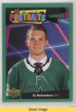 2020-21 Upper Deck UD Portraits Rookies Green Ty Dellandrea #P-55 READ 8tn
