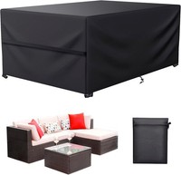 GartenmöBel Abdeckung Winterfest 600D Oxford Gewebe Rechteckig 170X94X70Cm