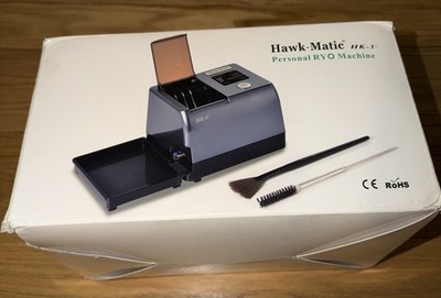 HawkMatic HK3+ Automatic Electric Cigarette Injector Machine Cigarette Roller...