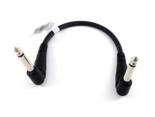 D'Addario - Planet Waves Patch Cable 6 inches 1/4" angled ends