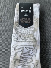 Stance Kids Crew Socks Premium Performance Quality Star Wars Socks Large