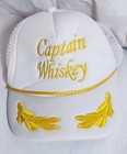 Captain Whiskey Lucky 7 Mesh Trucker Hat Adjustable Embroidered Logo — photo 1