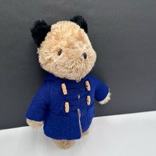 Vintage Paddington Bear 1982 Eden Toys Inc Felt Jacket 12.5  