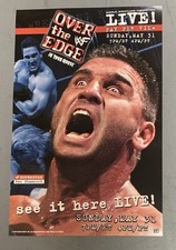 5/31/98 WWF - Over The Edge - Ken Shamrock Billy Gunn Owen Hart PPV 11x17 Poster