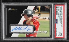 2008 Just Minors Just Auto Auto Jonathan Lucroy #42 PSA 9 MINT Auto tj0