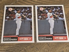Lot Of (2) 2002 Topps Total Nomar Garciaparra Team Checklists Nmmt