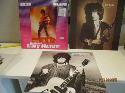 Gary Moore 3 LP Vinyl Schallplatte Hardrock  VG bis VG+ GaryP1