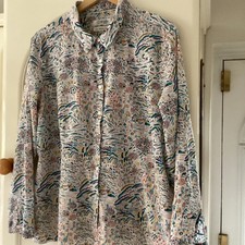 Seasalt  Cornwall Larissa Shirt Blouse Size 18 Multicoloured