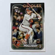 2024 TOPPS SERIES 2, JACKSON HOLLIDAY ROOKIE, SSP #697, BALTIMORE ORIOLES 🔥🔥