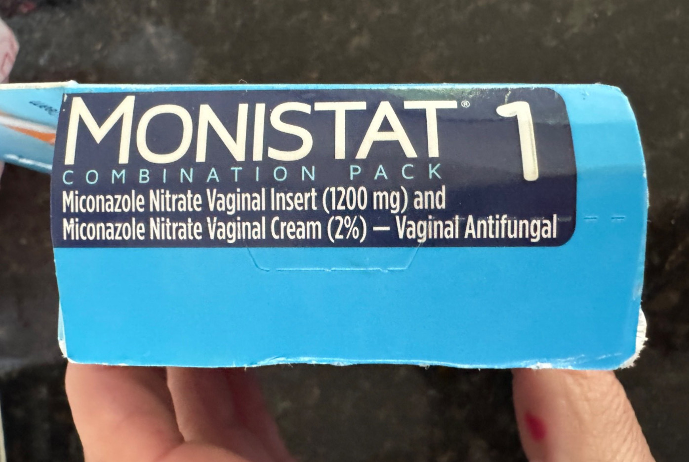 MONISTAT 1 Day Vaginal Antifungal Treatment PLUS CREAM Combo Pack Max Strength