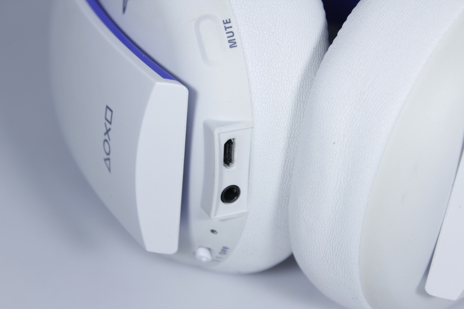 SONY PLAYSTATION WIRELESS STEREO HEADSET CECHYA0083 WHITE BLUE eBay