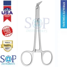 DENTAL STIEGLITZ SPLINTER ROOT TIP FRAGMENT FORCEPS 5.5" 90° by SOP Instruments