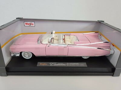 RARE Maisto 1:18 Cadillac Eldorado Biarritz (1959) Pink