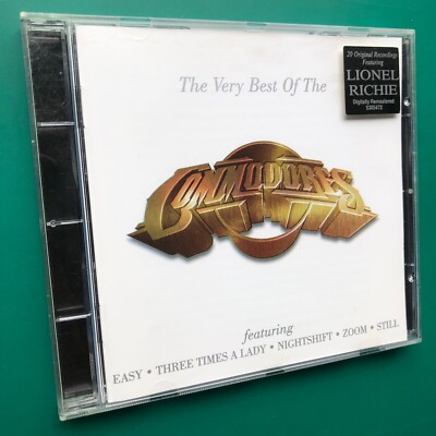 The Very Best Of THE COMMODORES Funk Soul Disco CD Easy Nightshift Zoom Still NM