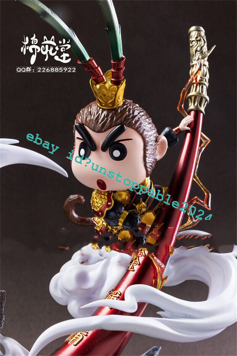 MHT Studio Crayon Shin-chan Cosplay Sun Wukong VS Erlang Shen
