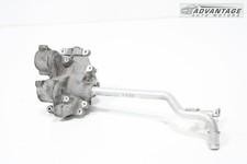 2015-2018 PORSCHE MACAN 3.0L COOLANT THERMOSTAT HOUSING W/ LINE PIPE OEM