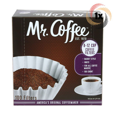 1x Box Mr. Coffee America's Original Coffee Filters | 100 Filters Per Box