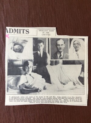 A2v Ephemera 1936 Swindon Bild Herr Frau Legg Dr M F Sheehan Krankenschwester C Joyce