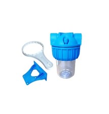 Tazza Contenitore Porta Filtro 5 Pollici vuoto trasparente attacchi