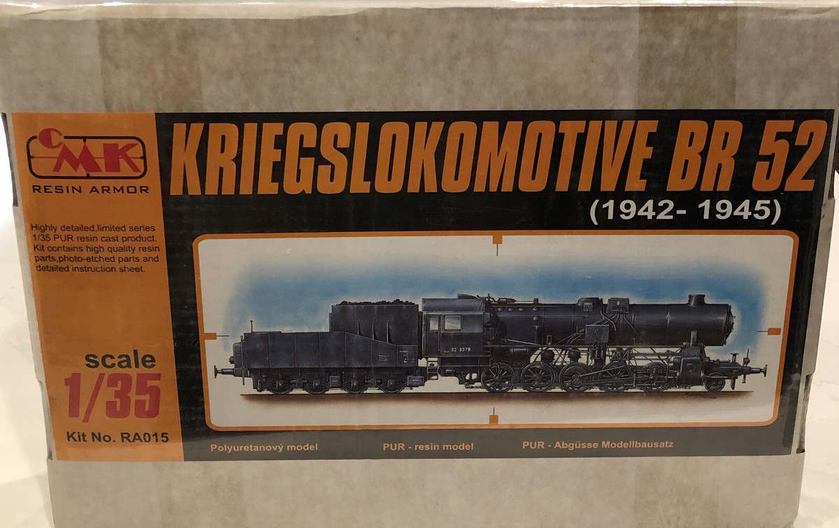 CMK 1/35 DRB Class 52 Kriegslokomotive BR 52 German War Locomotive