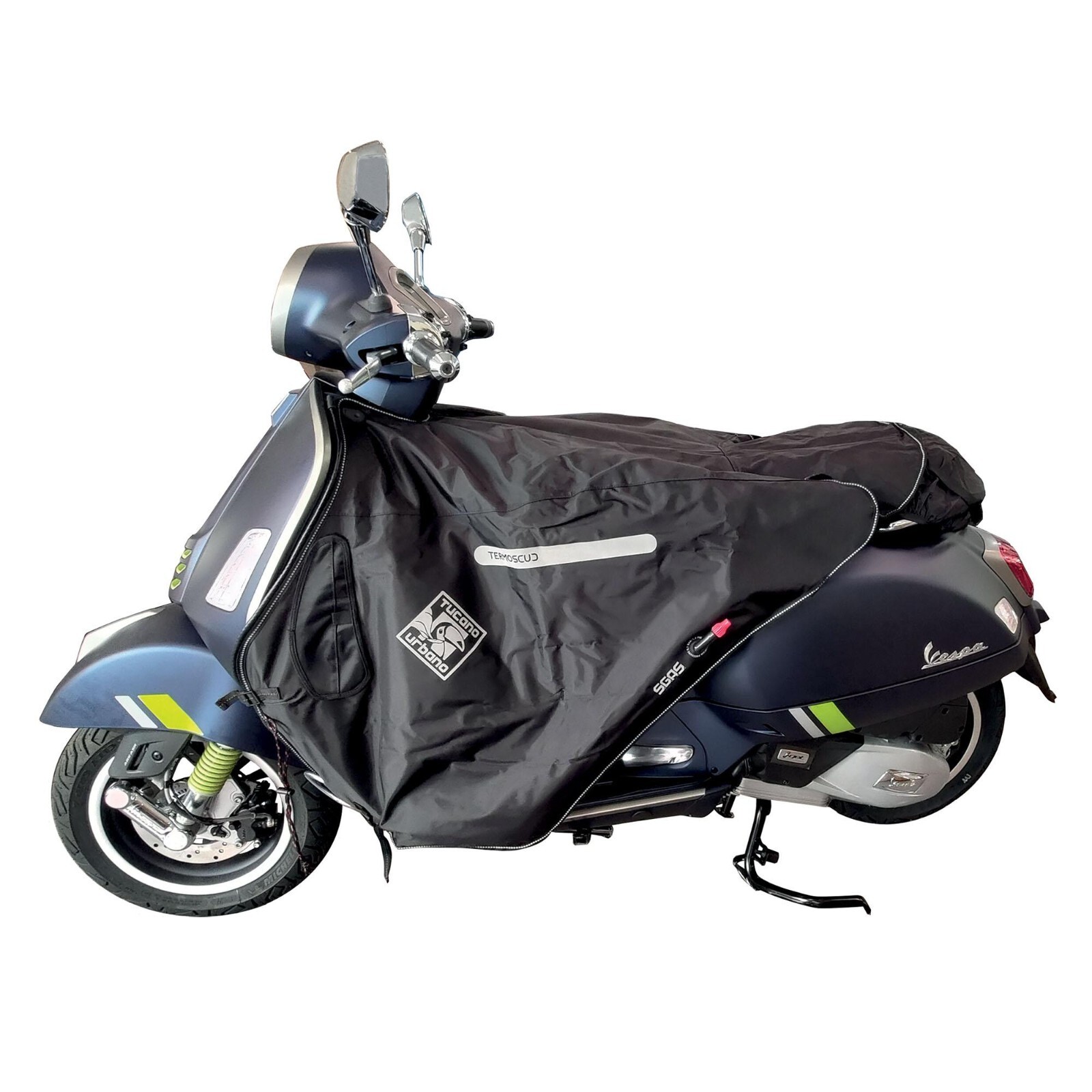 Tablier Tucano R236X contre le froid en Vespa GTS 2023 étanche