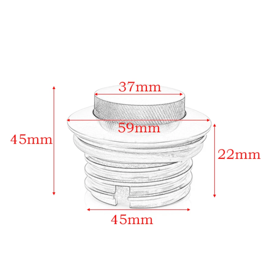 Black Vented Gas Cap For Harley Davidson Softail Sportster Dyna 1996-2017 Foto 2 de 4