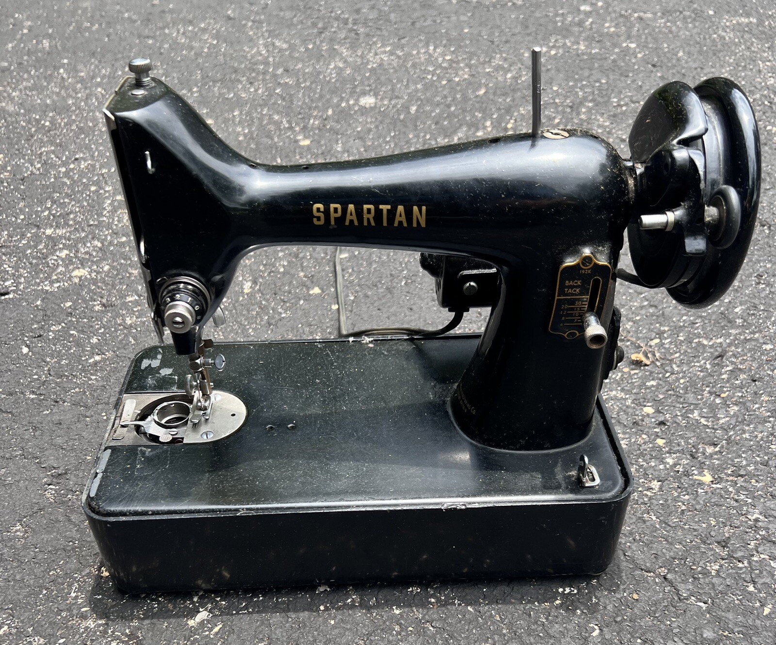 Singer Spartan Sewing Machine 192K For Parts eBay