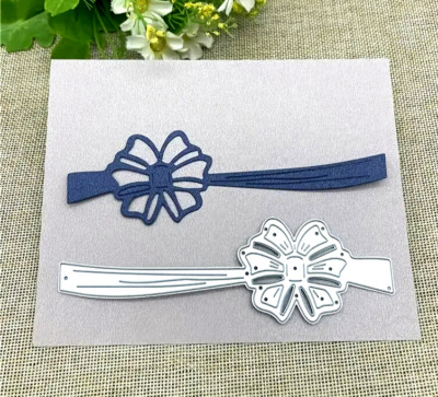 1 Stück Blumenband Metall Stanzschablone, Scrapbooking, Prägung.   DIY. T 28