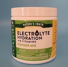 Electrolyte Hydration + B Vitamins Lemon Powder Mix 4.3 oz Exp. 08/26