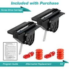 2 For 34107R OEM Genie Screw Drive Carriage 36179R 20414R Garage Door Opener