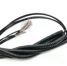 Cores Spring Spiral Cable Coiled Cable for CNC Handheld Encoder 1PC