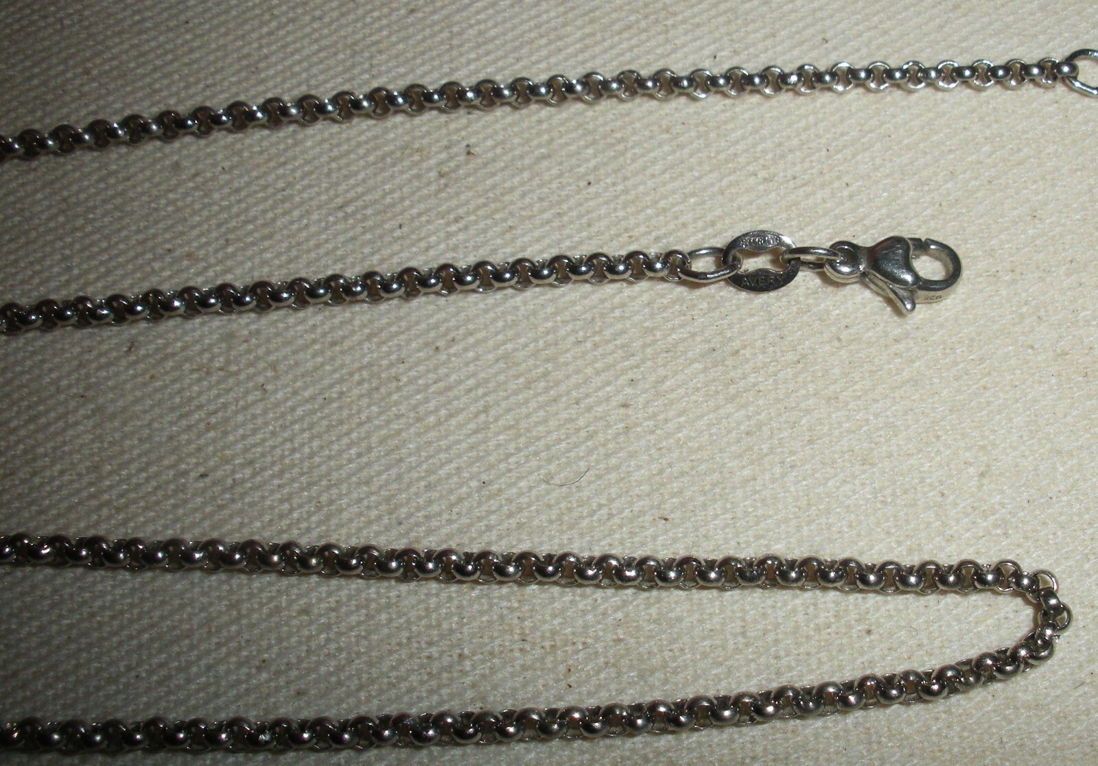 VINTAGE RETIRED JAMES AVERY ROPE CHAIN STERLING SILVE… - Gem