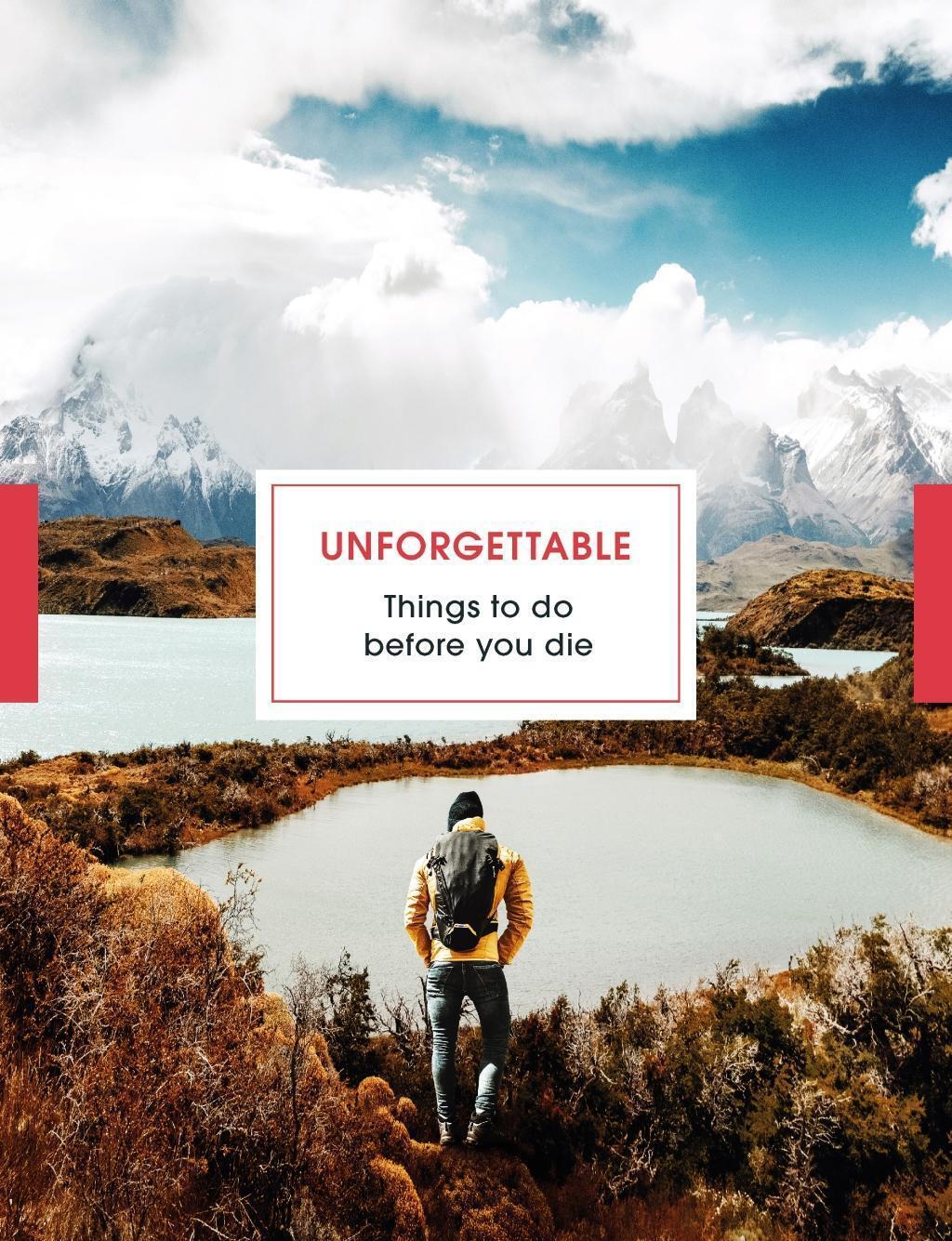 Thumbnail - Clare Jones (u. A.) | Unforgettable Things To Do Before You Die | Buch