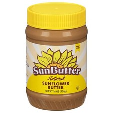 Sunbutter Natural Nut Butter Sunflower Natural 16 oz Pack of 6 