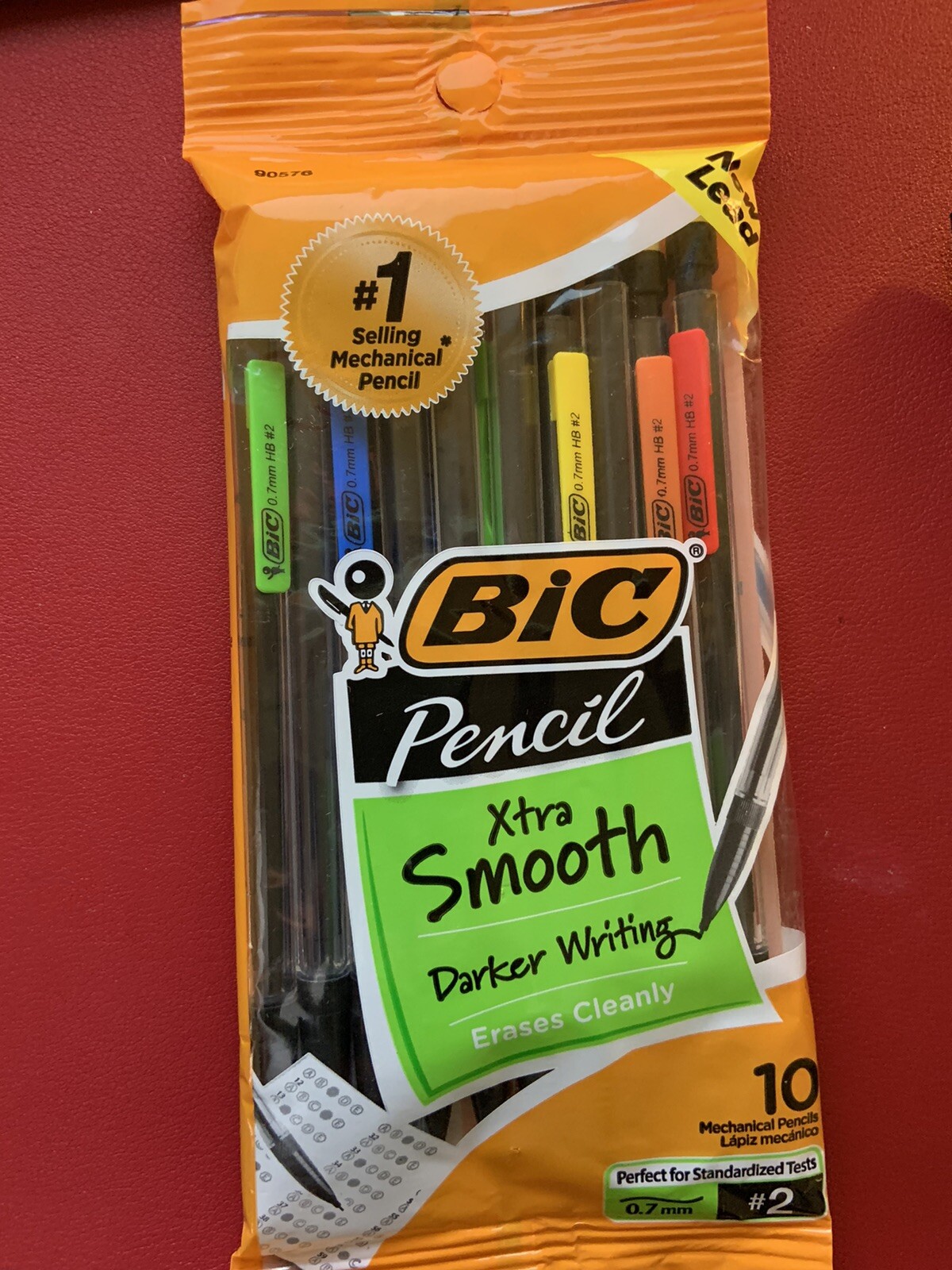 BIC Pencil Xtra Smooth Darker Writing 10 Count 0.7 mm Erases Cleanly