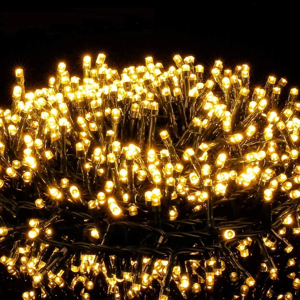 1500 LED  String Lights 525 FT Fairy Lights 8 Modes Outdoor Christmas Decoration - Image 2 of 4