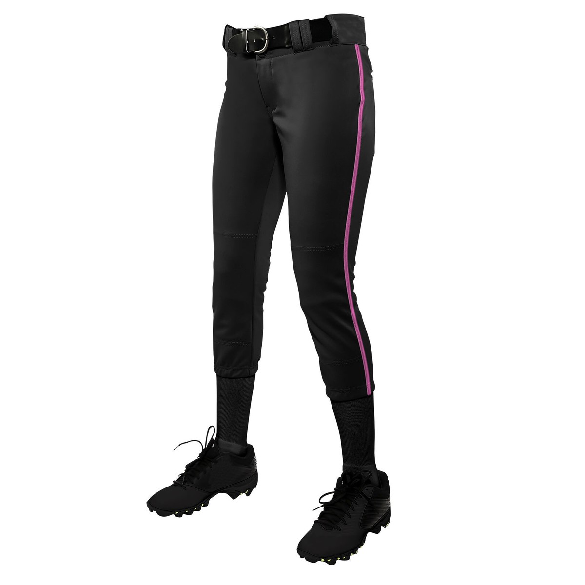 Pantalon Softball Femme CHAMPRO – Taille X-Large – Noir – Comme Neuf
